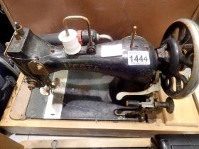 Sew-Tric Ltd Vista sewing machine with case. Not available for in-house P&P