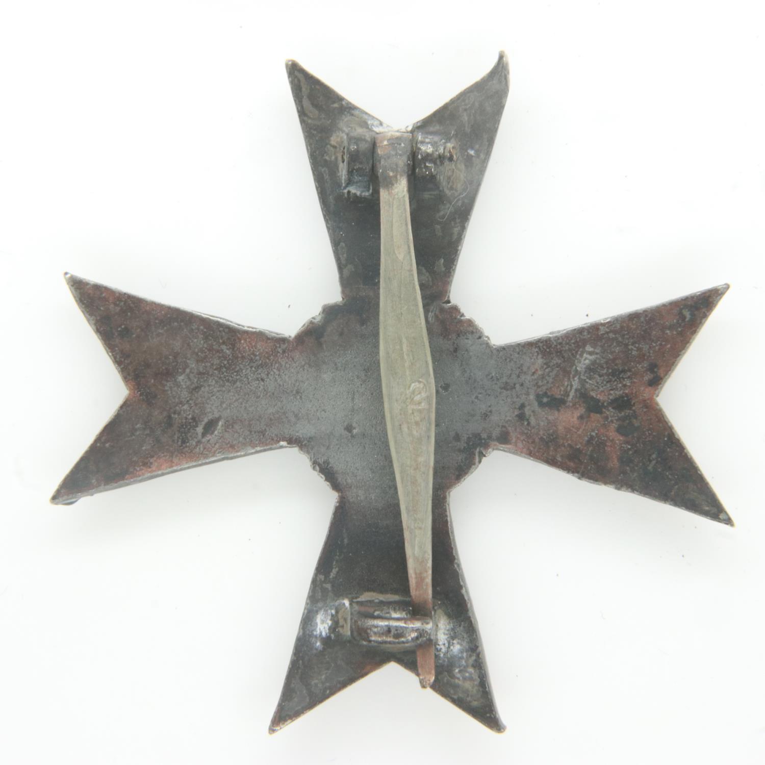 Third Reich German War Merit Cross First Class with without swords, (non-combatant) die-struck - Image 2 of 2