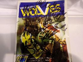 Warrington Wolves signed programme February 2007. UK P&P Group 1 (£16+VAT for the first lot and £2+