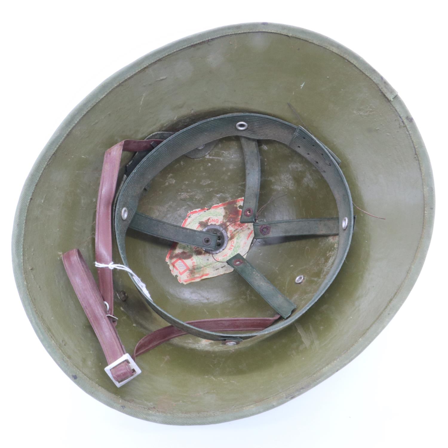 Vietnam War Era North Vietnamese Army (NVA) Fiber Helmet, UK P&P Group 2 (£20+VAT for the first - Image 3 of 3