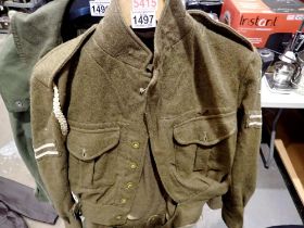 Post war battle dress uniform. UK P&P Group 2 (£20+VAT for the first lot and £4+VAT for subsequent