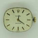 ROLEX: ladies Rolex Precision wristwatch movement, working at lotting. UK P&P Group 0 (£6+VAT for