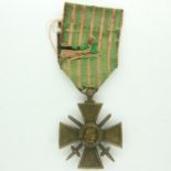 French WWI croix de guerre. UK P&P Group 1 (£16+VAT for the first lot and £2+VAT for subsequent