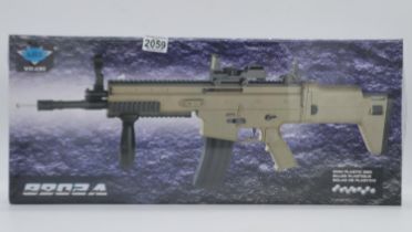 New old stock airsoft assault rifle, model 8902A, boxed and factory sealed. UK P&P Group 2 (£20+