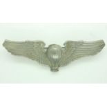 WWI US Balloon Pilots Wings. UK P&P Group 2 (£20+VAT for the first lot and £4+VAT for subsequent