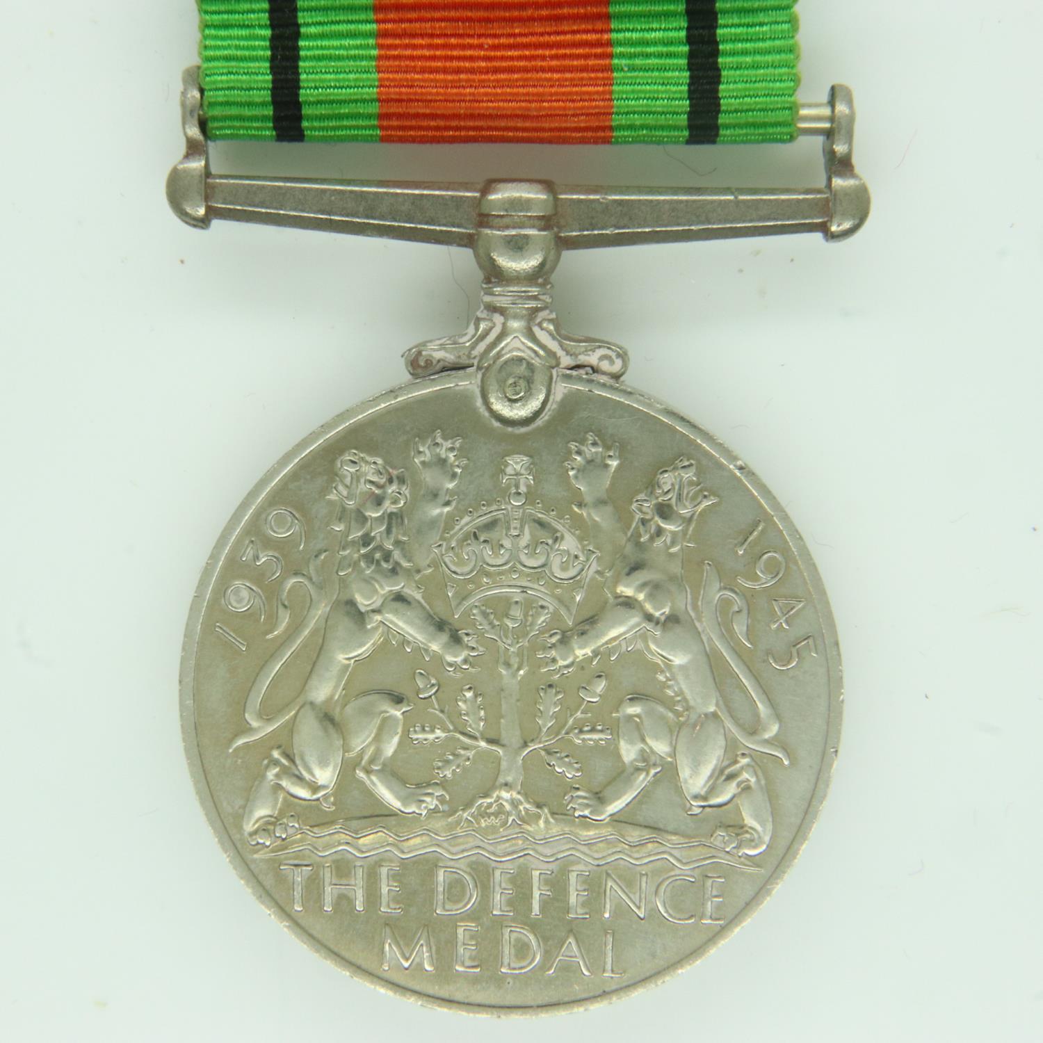 WWII British Defence Medal with a Royal Navy Patrol Boat Service, Minesweeper and Anti-Submarine - Image 3 of 3