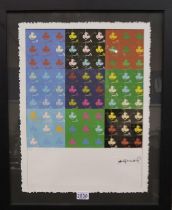 Andy Warhol (1928-1987): limited edition screenprint on Arches (France) paper, Mickey Mouse, 35/100,