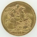 1912 gold full sovereign. UK P&P Group 0 (£6+VAT for the first lot and £1+VAT for subsequent lots)