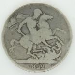 Boxed 1822 silver crown of George IV, VF grade. UK P&P Group 1 (£16+VAT for the first lot and £2+VAT