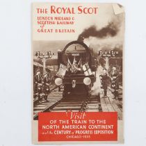 Royal Scot brochure for the visit to the Chicago Century of Progress Exposition 1931. UK P&P Group 1