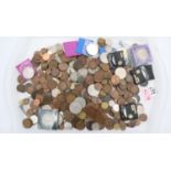 Quantity of pre decimal coins and European issues. UK P&P Group 2 (£20+VAT for the first lot and £