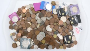 Quantity of pre decimal coins and European issues. UK P&P Group 2 (£20+VAT for the first lot and £