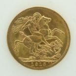 1915 King George V full sovereign. UK P&P Group 1 (£16+VAT for the first lot and £2+VAT for