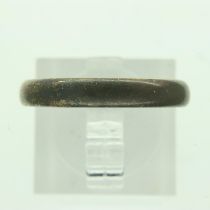 Cut 22ct gold band, 5.1g. UK P&P Group 1 (£16+VAT for the first lot and £2+VAT for subsequent lots)