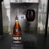 Presentation bottle of Remy Martin VSOP champagne cognac. UK P&P Group 2 (£20+VAT for the first