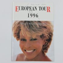 Tina Turner European tour 1996 programme. UK P&P Group 1 (£16+VAT for the first lot and £2+VAT for