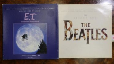 The Beatles 20 greatest hits and ET, both unplayed. UK P&P Group 1 (£16+VAT for the first lot and £
