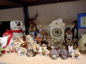 Large quantity of owls and pigs etc. Not available for in-house P&P