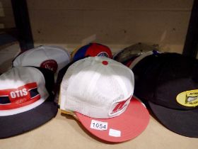Large quantity of baseball caps. Not available for in-house P&P