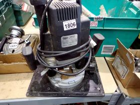 Drapper expert 57853 router. All electrical items in this lot have been PAT tested for safety and