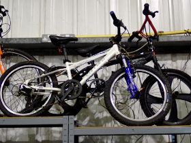 Two childrens bikes, Carrera/Airwalk. Not available for in-house P&P