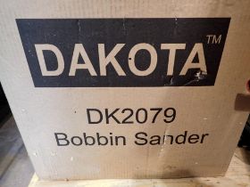Dakota DK2079 bobbin sander, new in box. Not available for in-house P&P