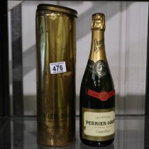 Cased bottle of Perrier Jouet Champagne. UK P&P Group 2 (£20+VAT for the first lot and £4+VAT for