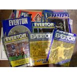 Collection of Everton programmes and ephemera. UK P&P Group 2 (£20+VAT for the first lot and £4+