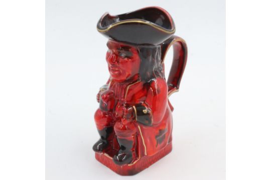 Anita Harris Toby jug, signed in gold, no cracks or chips, H: 19 cm. UK P&P Group 2 (£20+VAT for the - Image 1 of 2