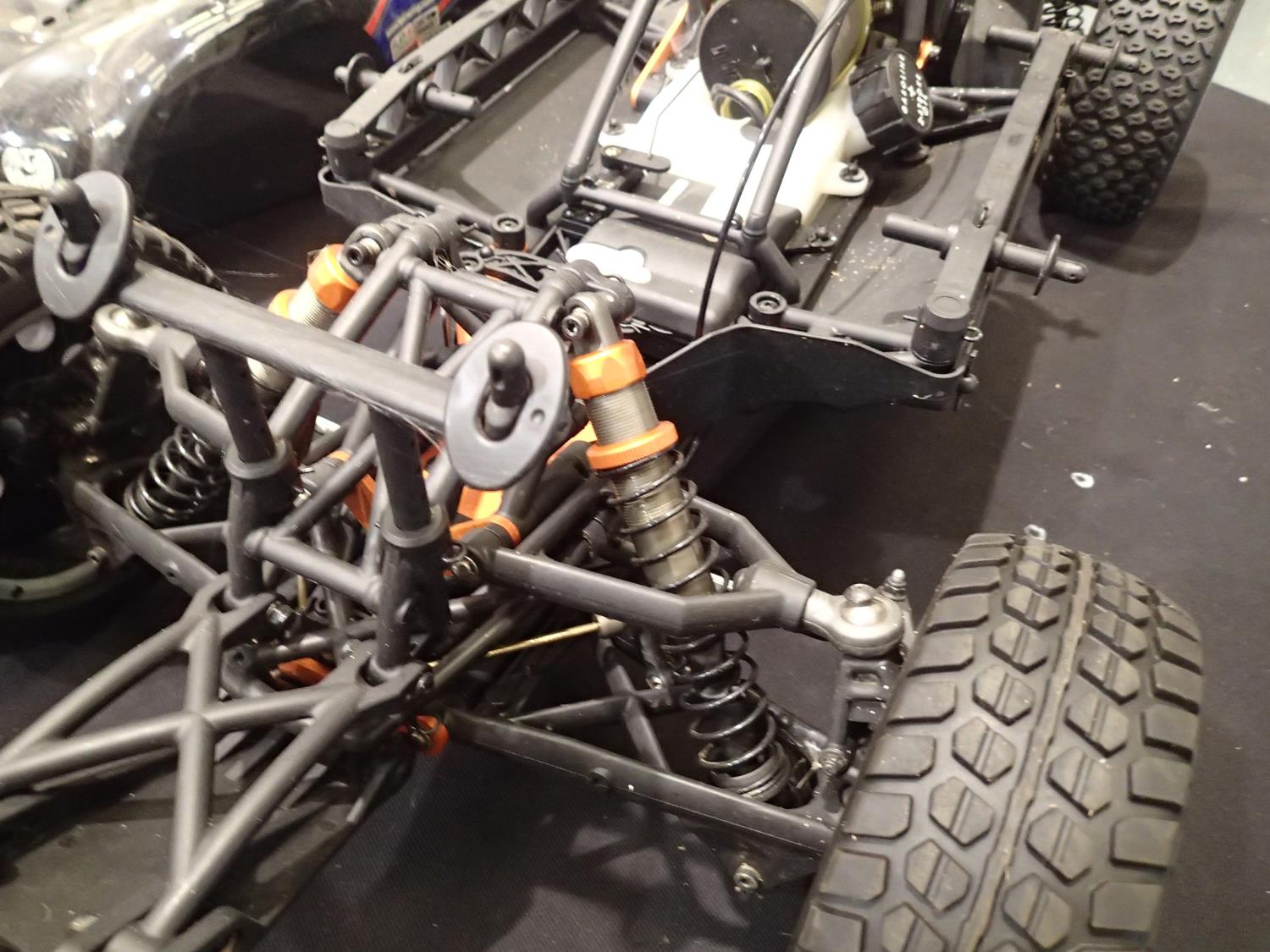 HPI Racing Baja 5T buggy, two stroke 26cc petrol engine with pull start, appears little used/ - Image 4 of 6