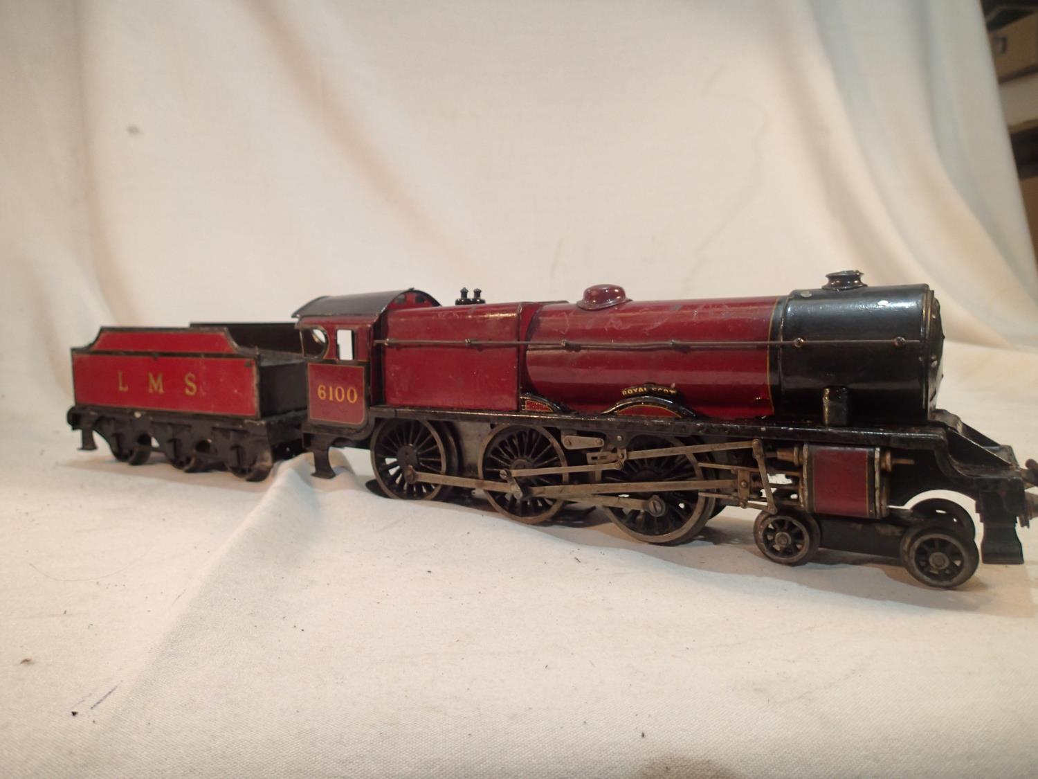 O gauge Bassett Locke electric Royal Scot LMS Red, also 4.6.2 tank LMS Black 1418 electric, plus - Image 3 of 18