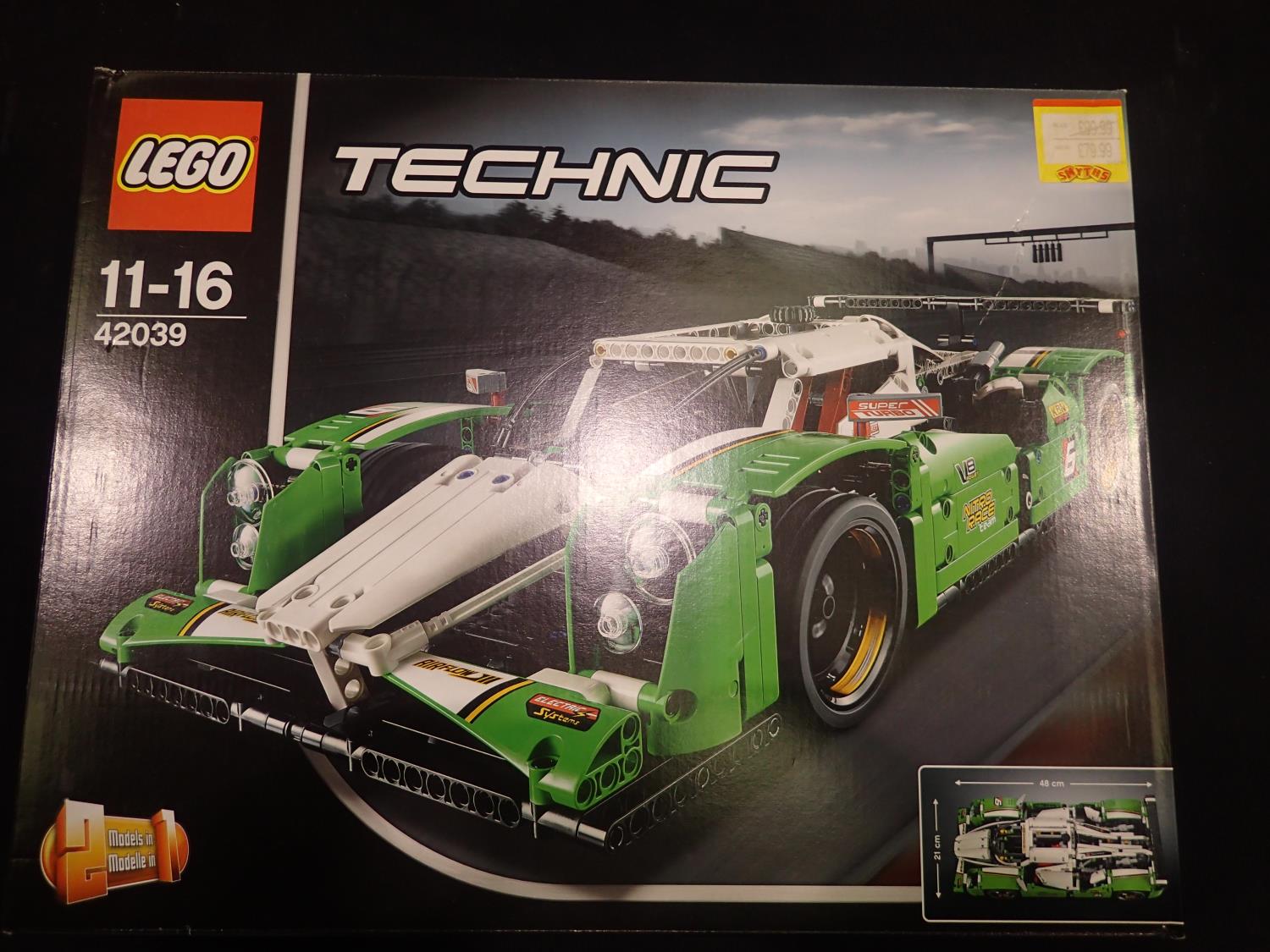 Lego Technic 42039 Le Mans 24hr race car, factory sealed. UK P&P Group 2 (£20+VAT for the first