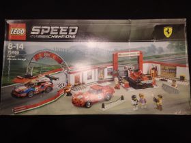 Lego Speed Champions Ferrari Ultimate Garage, factory sealed. UK P&P Group 2 (£20+VAT for the