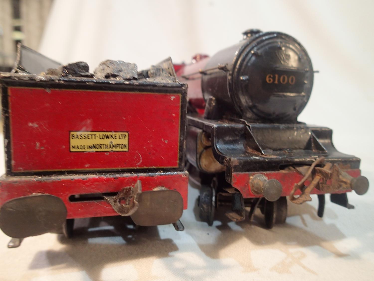 O gauge Bassett Locke electric Royal Scot LMS Red, also 4.6.2 tank LMS Black 1418 electric, plus - Image 5 of 18