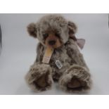 Charlie Bears, William IV, with tag attached, stitch down nose and jointed at limbs. Approx. 45cm (