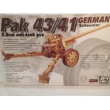 1/35 scale AFV club Pak 43/41 Scheuntor anti tank gun, appears sealed, unchecked. UK P&P Group 1 (£