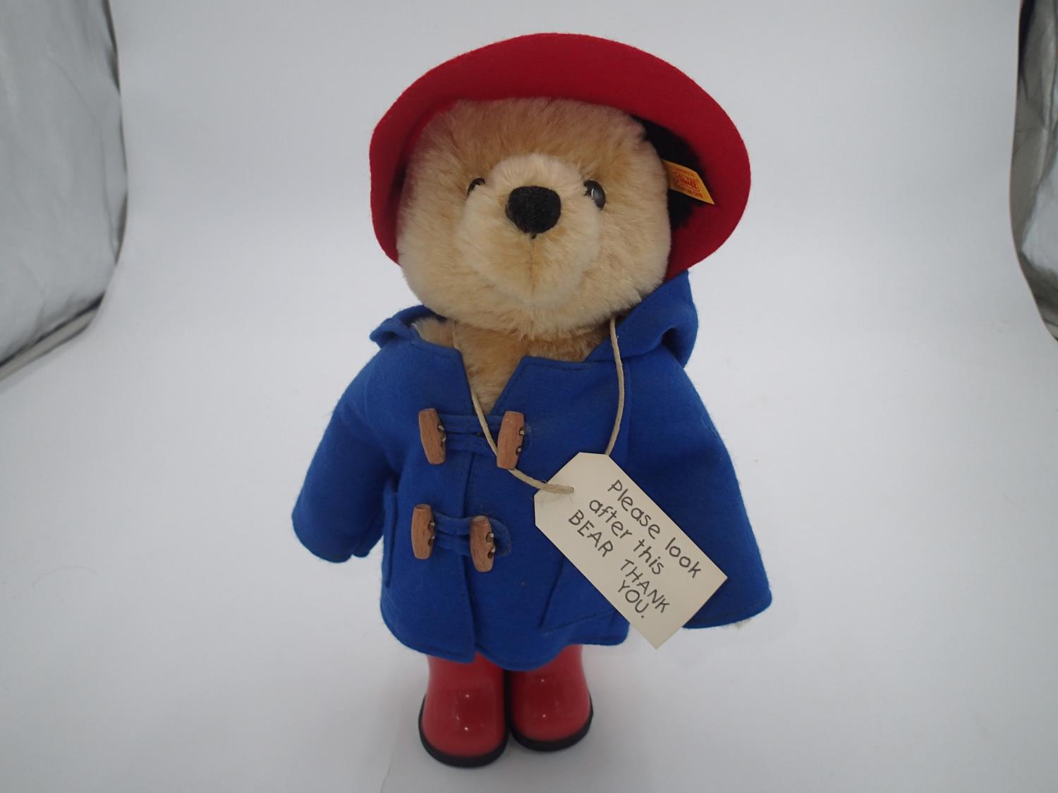 Steiff Paddington, 354694, with tags, 30cm H.UK P&P Group 1 (£16+VAT for the first lot and £2+VAT