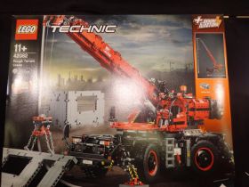 Lego Technic 42082 rough terrain crane, factory sealed. UK P&P Group 3 (£30+VAT for the first lot