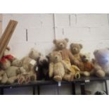 Twelve mixed teddy bears, including Three's Company and Traditional treasures. UK P&P Group 3 (£30+