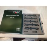 N gauge Kato 10-1671 Hitachi class 800/0, G.W.R green, five car set, excellent to near mint