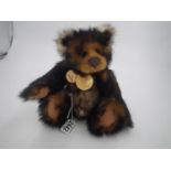 Charlie Bears Bentley, CB0104632, with tags, 30cm H. UK P&P Group 1 (£16+VAT for the first lot