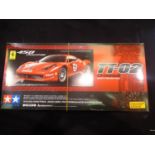 Tamiya Ferrari 458 Challenge #58560 4WD R/C car, near mint in box. UK P&P Group 2 (£20+VAT for the