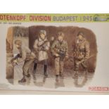 1/35 scale Dragon figure kit, Totenkopf Division, appears as new, unchecked. UK P&P Group 1 (£16+VAT