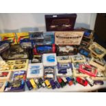 Sixty assorted diecast vehicles, various makes and scales, mostly very good to excellent