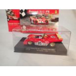 Slot-It, 1/32 scale Ferrari 312 PB, assembled kit, excellent condition, boxed. UK P&P Group 1 (£16+