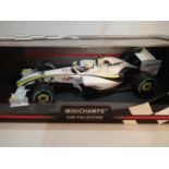 Minichamps 1/18 scale Brawn racing, Jenson Button, winner 2009 Australian G.P, near mint