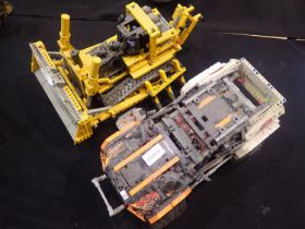 Two Lego Technic built kits, Crawler with remote control. UK P&P Group 3 (£30+VAT for the first