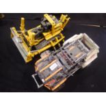 Two Lego Technic built kits, Crawler with remote control. UK P&P Group 3 (£30+VAT for the first