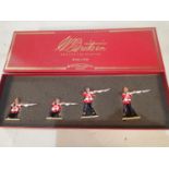 Britains 00145 South Wales Borderers four figure set. UK P&P Group 1 (£16+VAT for the first lot