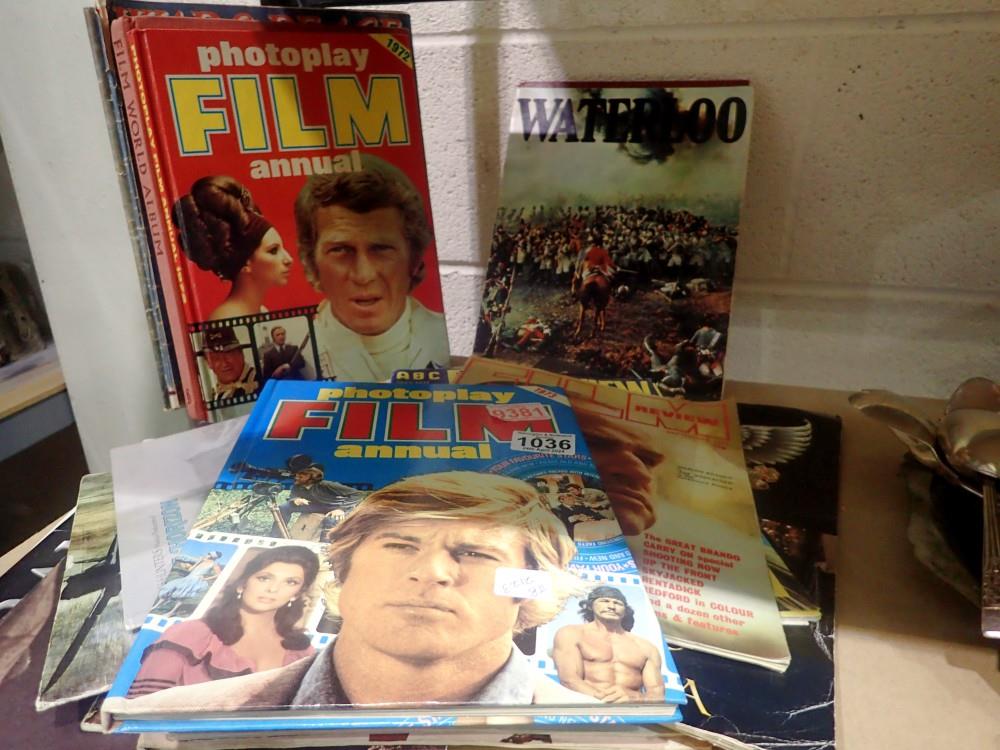 Quantity of film magazines and annuals. Not available for in-house P&P